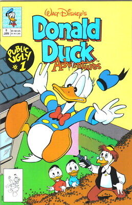 Walt Disney's Donald Duck Adventures Comic Book #8 Disney 1991 NEAR MINT UNREAD