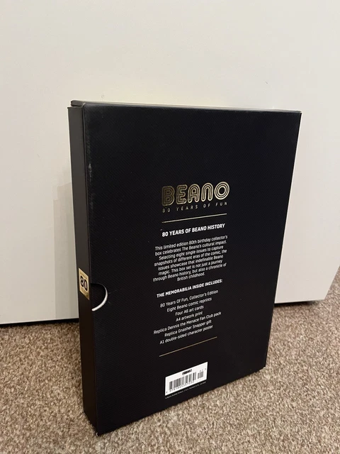 Beano 80 Years Of Fun 2018 Collectors Box With Comics, Art, Fan Club Pack, Gift 3