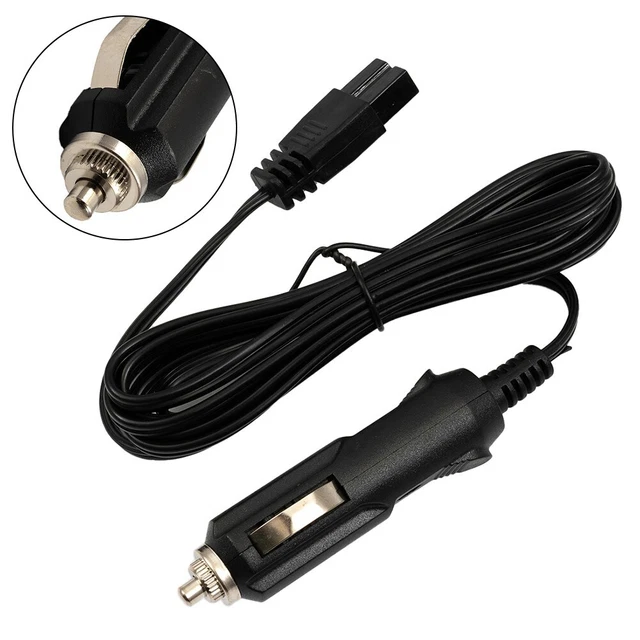 Cavo Alimentazione 12V/24V Per Frigo Auto | 3 Metri Con Fusibile 20A E Spina Accendisigari