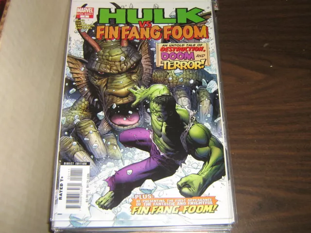 Hulk vs Fin Fang Foom (2007) #1 - Marvel Comics