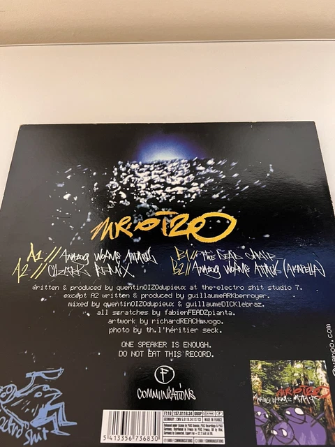 Mr. Oizo Analog Worms Attack 12㌅ 2LP Mr Oizo - Analog Worms Attack - Amazon.com Music