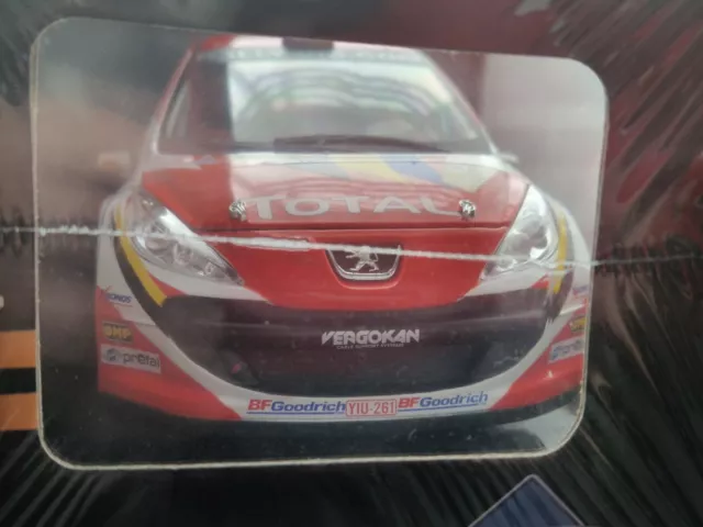Miniature Voiture Collection 1 18 Peugeot 207 S2000 Rallye Solido Wrc 3