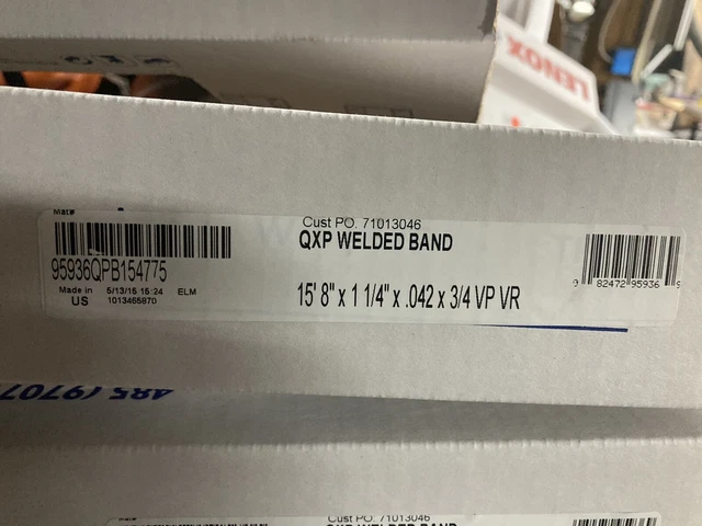 New Lenox 15' 8"  x 1-1/4" x .042 x 3/4 Tooth VP-VR Bi-Metal Bandsaw Blade
