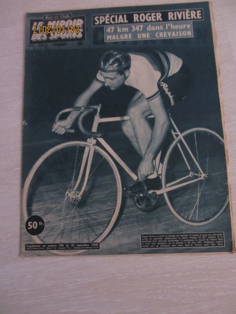 BUT ET CLUB LE MIROIR DES SPORTS N°428 DU 5 OCTOBRE 1953 BUT ET CLUB LE MIROIR DES SPORTS N°428 DU 5 OCTOBRE 1953