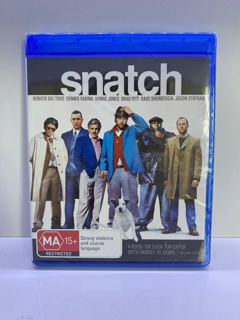 SNATCH BLU RAY 2000 BRAND NEW SEALED RB Guy Ritchie Brad Pitt