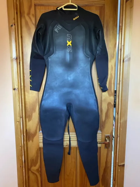 2XU Propel 1 Wetsuit Mens Black/yellow Size Large.