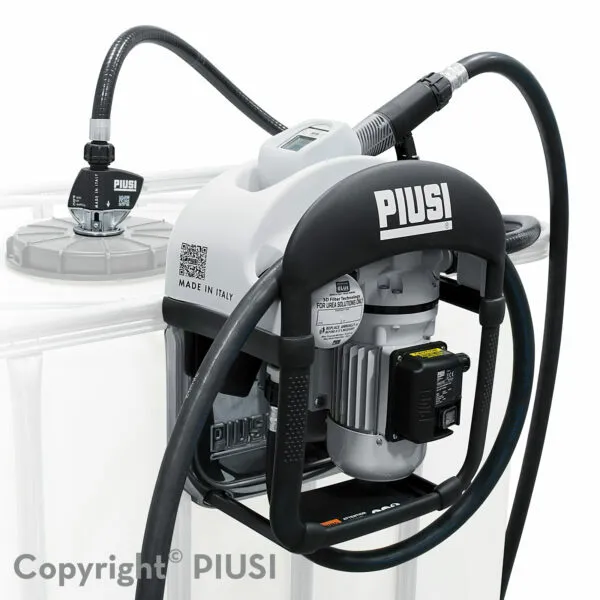 Piusi F00101A1A Def Kit, Pump 12Vdc, Meter, Nozzle, Tote Unit, Diesel Exhaust