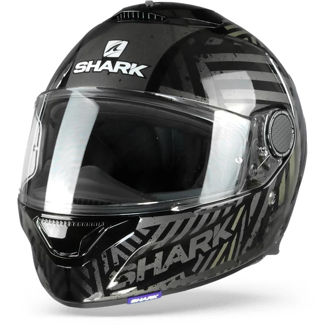 Shark Spartan 1.2 Kobrak Black Anthracite Anthracite KAA Full Face Helmet