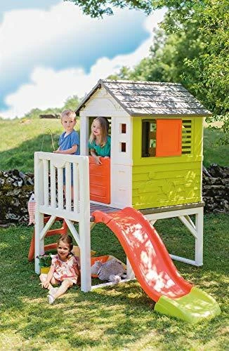 Children s play house with bee slide