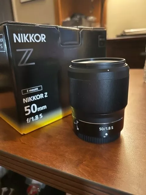 Nikon NIKKOR Z 50mm f/1.8 S Lens - Absolutely Mint!