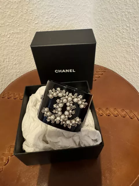 chanel bracelet ,Armband ,Perlen ,Schwarz