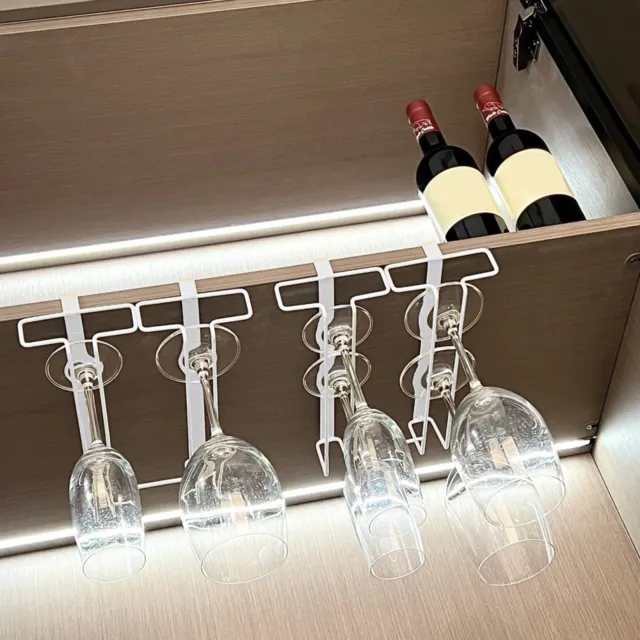 Cup Holder for Wine Glass Holder Space-saving Wine Rack Wall-mounted Cup Glass