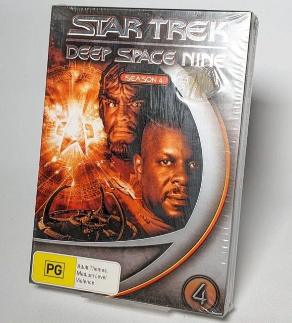 NEW - DVD Box Set Star Trek Deep Space Nine Season 4 Boxset R4 ⭐FAST POST⭐