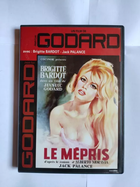 Dvd Le Mépris/Contempt/Godard/Piccoli/Bardot/Fritz Lang/Palance/Nouvelle Vague