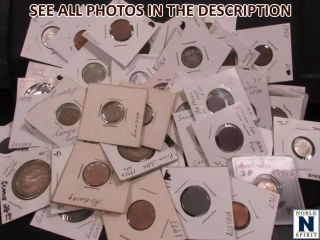 NobleSpirit No Reserve (CE) Mixed Mostly 1900s European Coin Collection Carded