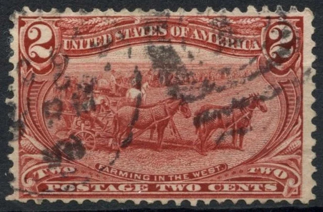 USA 1898 SG#292, 2c Trans-Mississippi Exposition Used #E2319