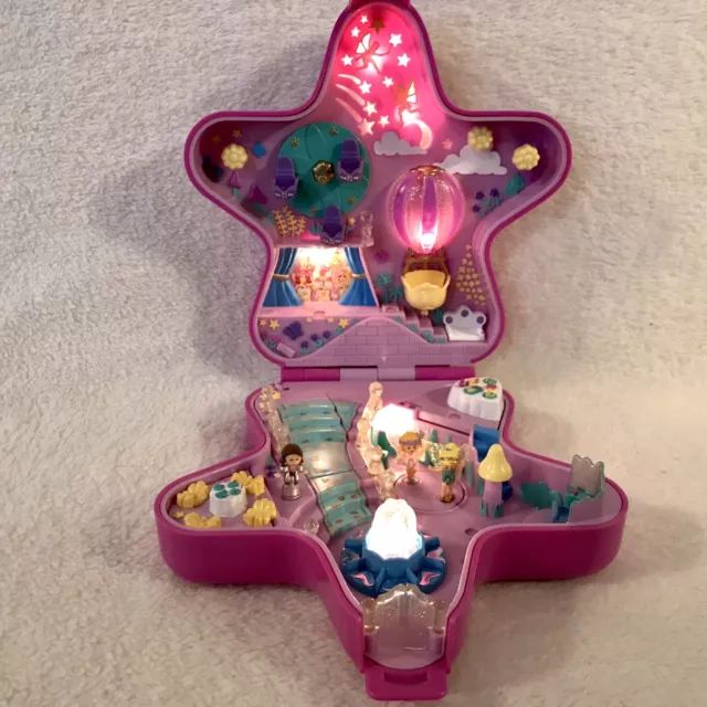 Polly Pocket Fairylight Wonderland Bluebird Toys 100% COMPLETE Vtg 1993 Works