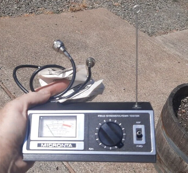 SOLD*** For Sale: Micronta Radio Shack 21-522 Power/Modulation/SWR Tester 3 Range Meter. This is for the meter only, no paper work or original box. Seems to work as it should. $45.00 Local