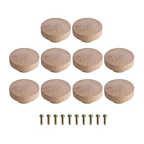 Accesorio para el hogar RDEXP 50x25 mm herrajes de madera perillas de extracción redondas para cajón de gabinete