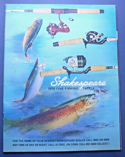 Catalogue De Pêche Shakespeare 1978 – Vintage, 95 Pages, Collection, Occasion
