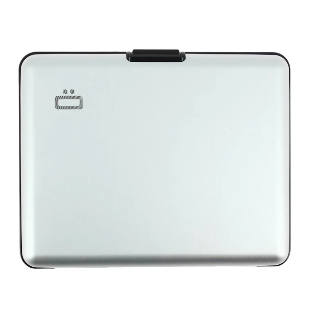Ogon Designs. Portefeuille. BIG STOCKHOLM WALLET, Aluminium. Gris argent. Uni.