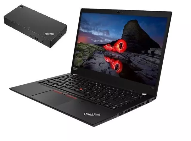 Lenovo Thinkpad T490 - 8 Go RAM - 256 Go SSD NVME + Station d'accueil