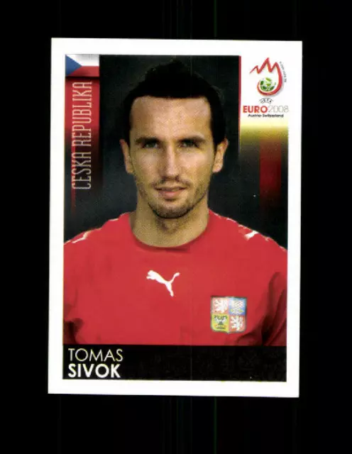 Tomas Sivok Tschechische Republik UEFA Euro 2008 Panini Sammelbild Nr. 87