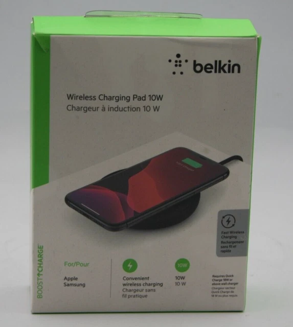 Belkin Boost Charge Qi Wireless Charging Pad 10W Black (Offers Welcome)