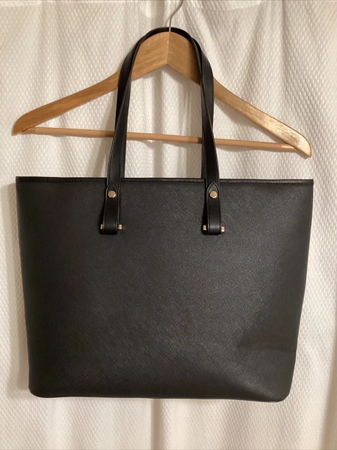 H and m clearance black tote bag