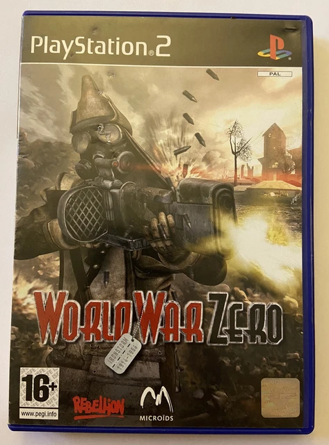 Jeu PS2 WORLD WAR ZERO - Action/combat/guerre, Complet, Bon état, Français, Pour PlayStation 2
