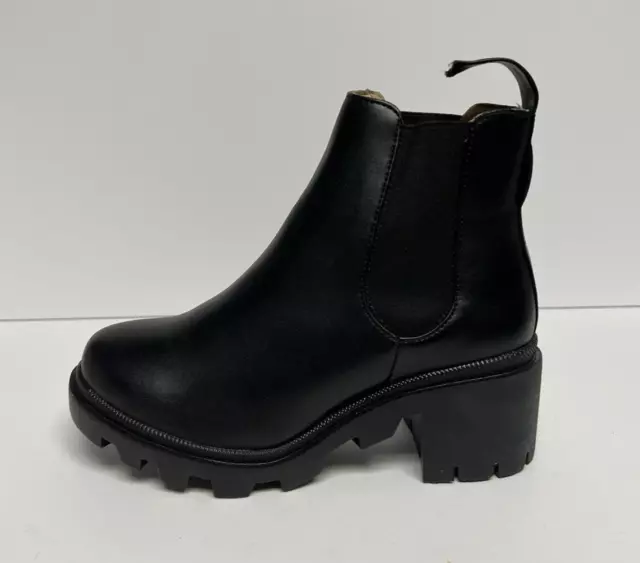 Steve Madden Womens Amulet Chelsea Boot Black Size 7.5 M