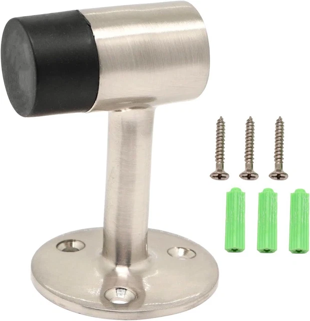Door Stoppers, Heavy Duty Door Stops for Bottom of Door, Floor Mount Doorstop, I