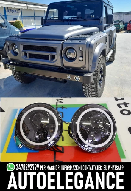 Land Rover Defender 90/110 Scheinwerfer Vorne LED Mit Tagfahrlicht