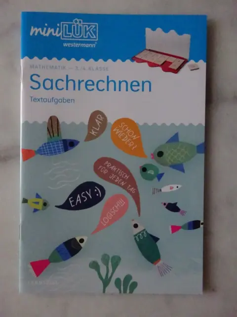 XXXX mini Lük Heft , Sachrechnen , Textaufgaben , 3./4. Klasse , NEU