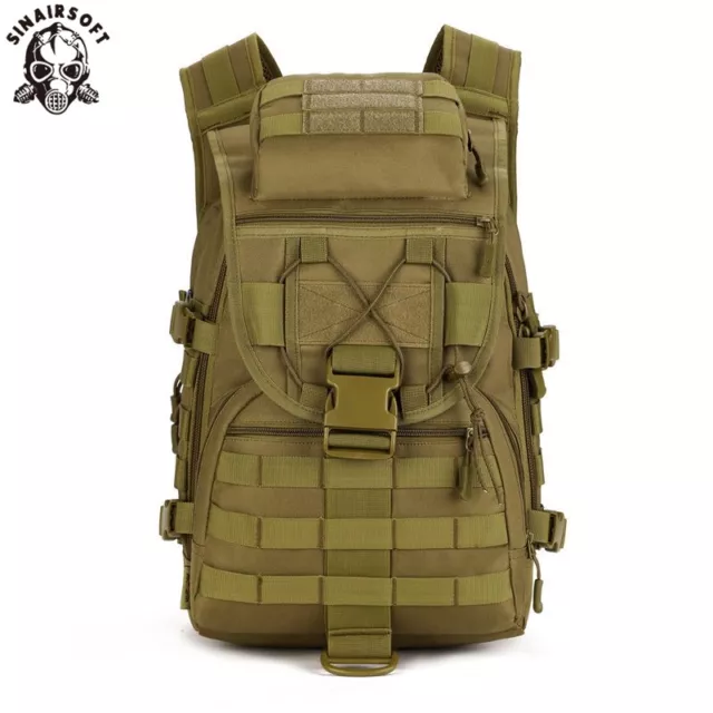 40L Outdoor Hiking Camping Bag Tactical Military Army Trekking Rucksack Backpack