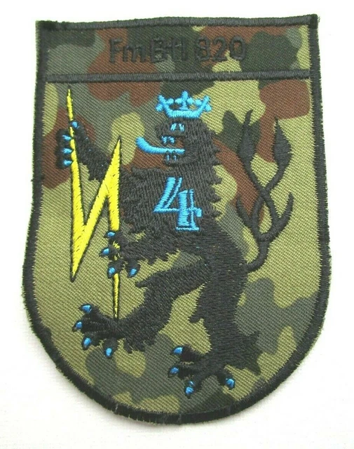 Copytec Aufnäher FmBtl 610 Fernmeldebataillon - 65x75mm Klett Patch