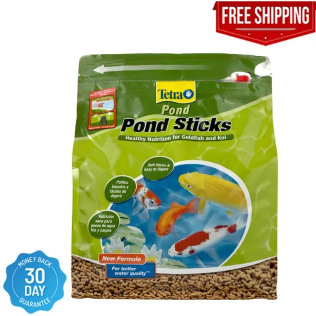 Tetra TetraPond Sticks 1 Pound, Pond Fish Food, for Goldfish and Koi, Premium