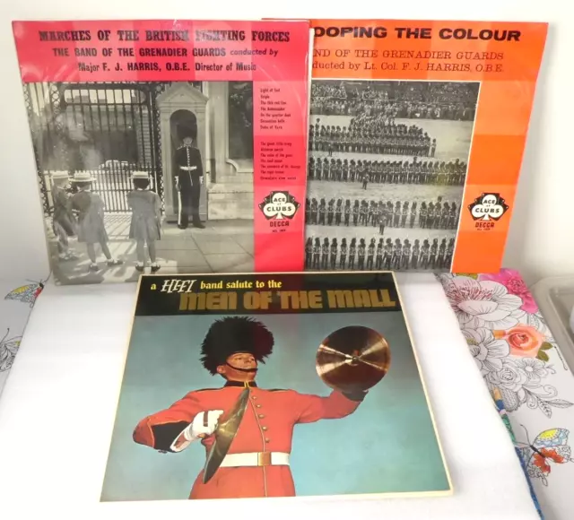 Band Of The Grenadier Guards & Men Of The Mall,  Military Music  12'' LP's  x3