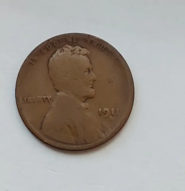 1911 D Lincoln Wheat Cent Circulated Coin