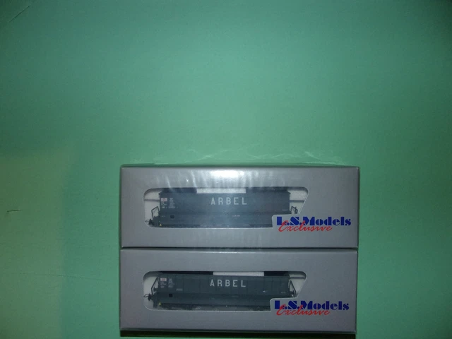 Coffret de 2 wagons minéraliers à bogies | Trains de rêve | Catalogue