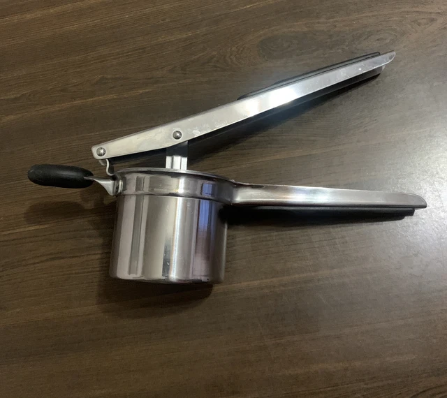OXO Good Grips Stainless Steel Mashed Potato Ricer Baby Food Press Masher OXO Good Grips Stainless Steel Mashed Potato Ricer Baby Food Press Masher