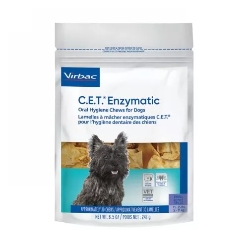 C. E. T. Enzimática Oral Higiene Masticables para Perros Pequeño 30S