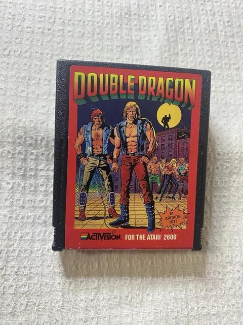 DOUBLE DRAGON ATARI 2600 Tested $29.99 - PicClick AU