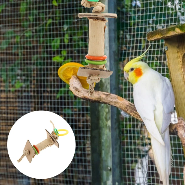 1pc Vogel Spielzeug Papagei Kauen Spielzeug Vogel Biss Spielzeug