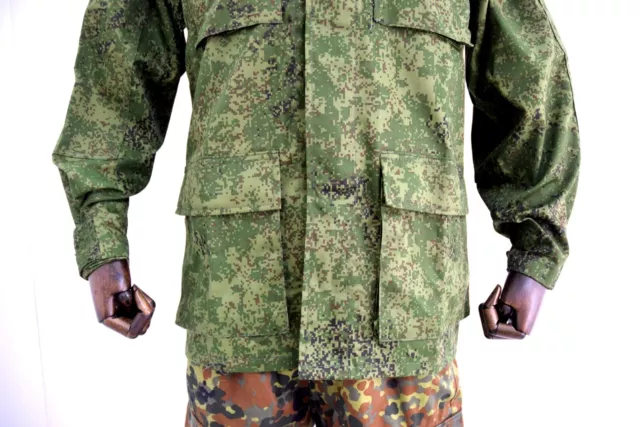 Russian Army Zifra Flora Camo Shirt BDU Lightweight Combat Jacket Digital EMR 2