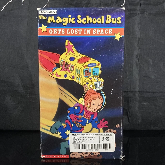 SCHOLASTIC MAGIC SCHOOL Bus: Gets Lost In Space VHS, 1995 Kidsvision ...