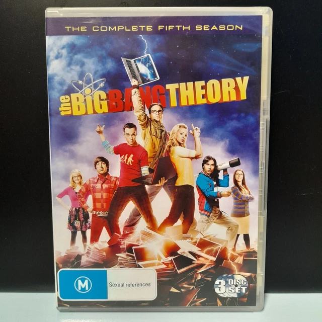 THE BIG BANG Theory : Season 5 (DVD, 2012) Rated M PAL Region 4 Good ...