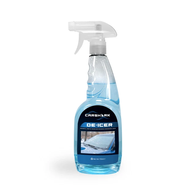 CARSHARK Deicer 750ml Fast Acting Suitable for Car Windows, Locks, Headlights