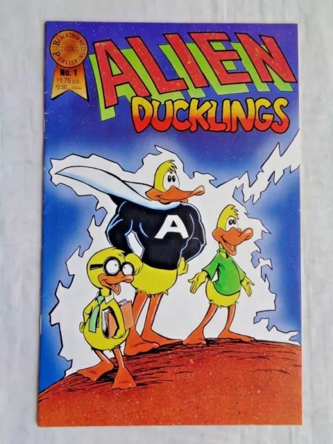 Alien Ducklings No 1 October 1986 Blackthorne Publishing First Printing NM (9.4)