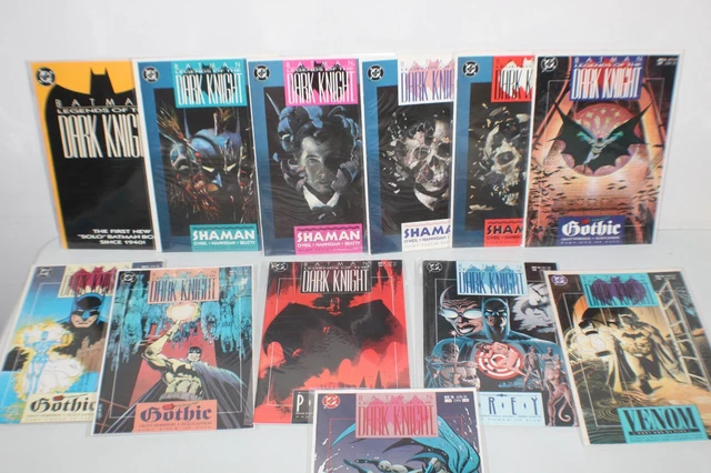 DC Comics Batman: Legends Of The Dark Knight #1 Yellow Total of 12 Books NM